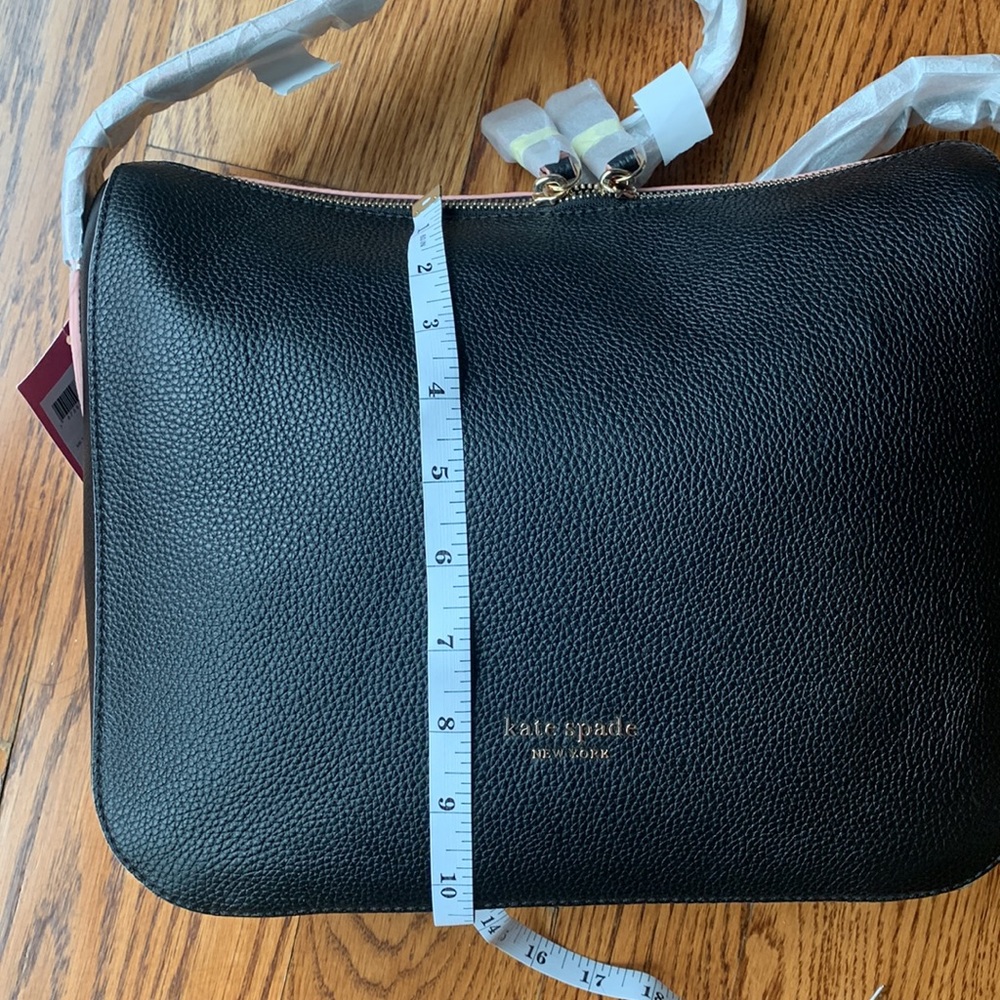 NWT Kate Spade black anyway medium shoulder bag. - Picture 8 of 10